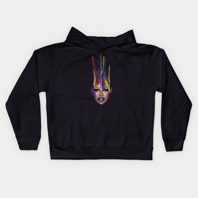 Yvie Oddly - I'm Crowning Kids Hoodie by ZkyySky